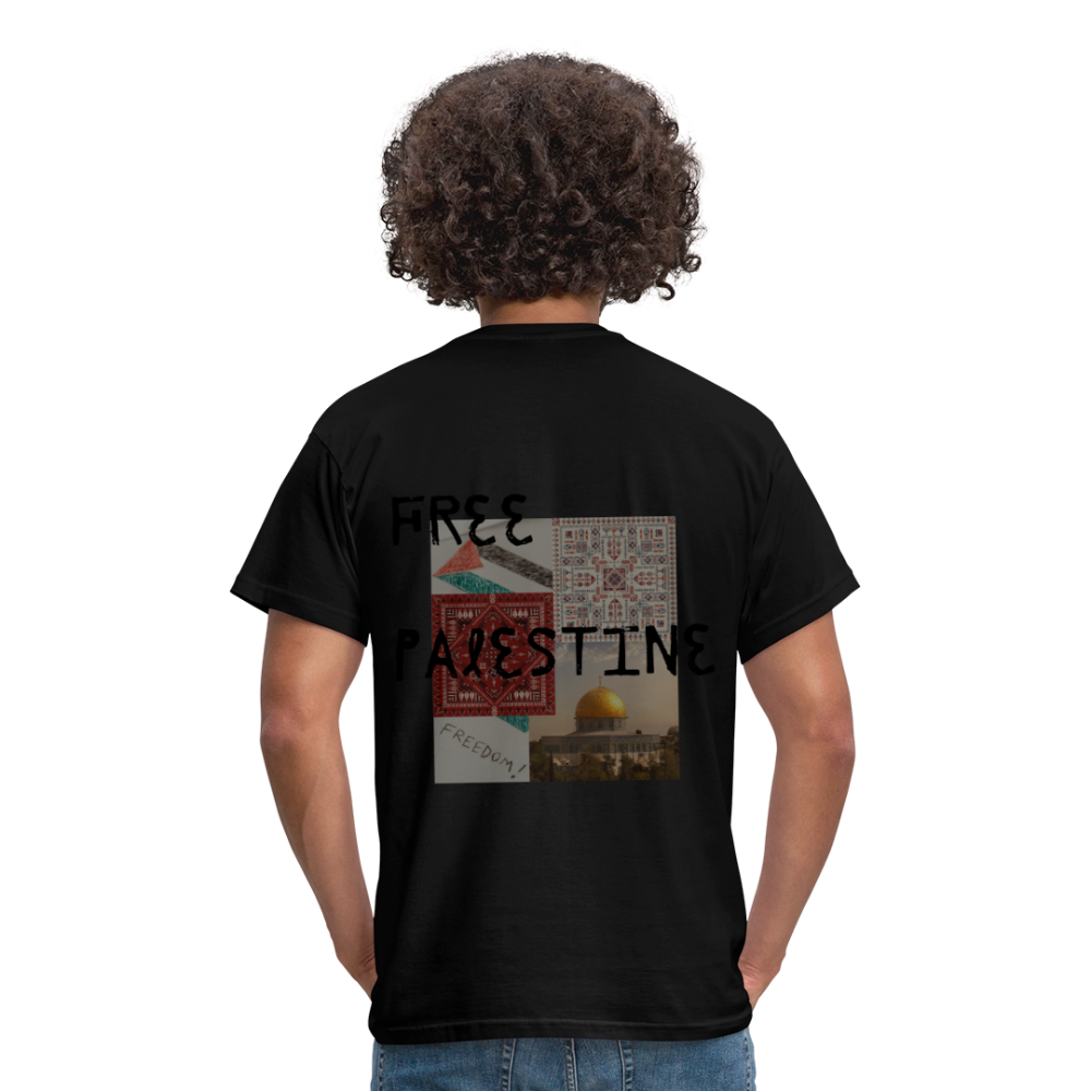 T-shirt Homme - PALESTINE - noir