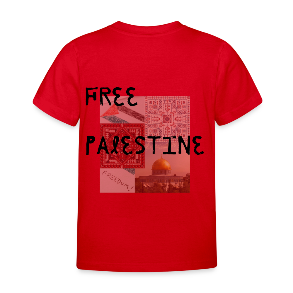 T-shirt Enfant - PALESTINE - rouge