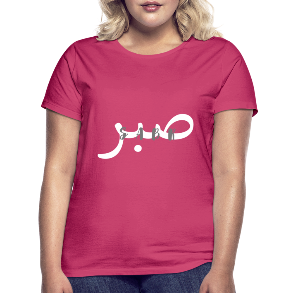 T-shirt Femme - SABR - rose azalée