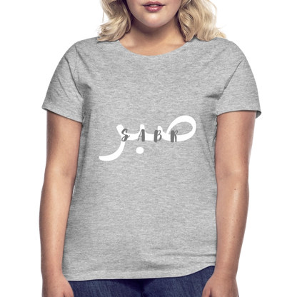 T-shirt Femme - SABR - gris chiné