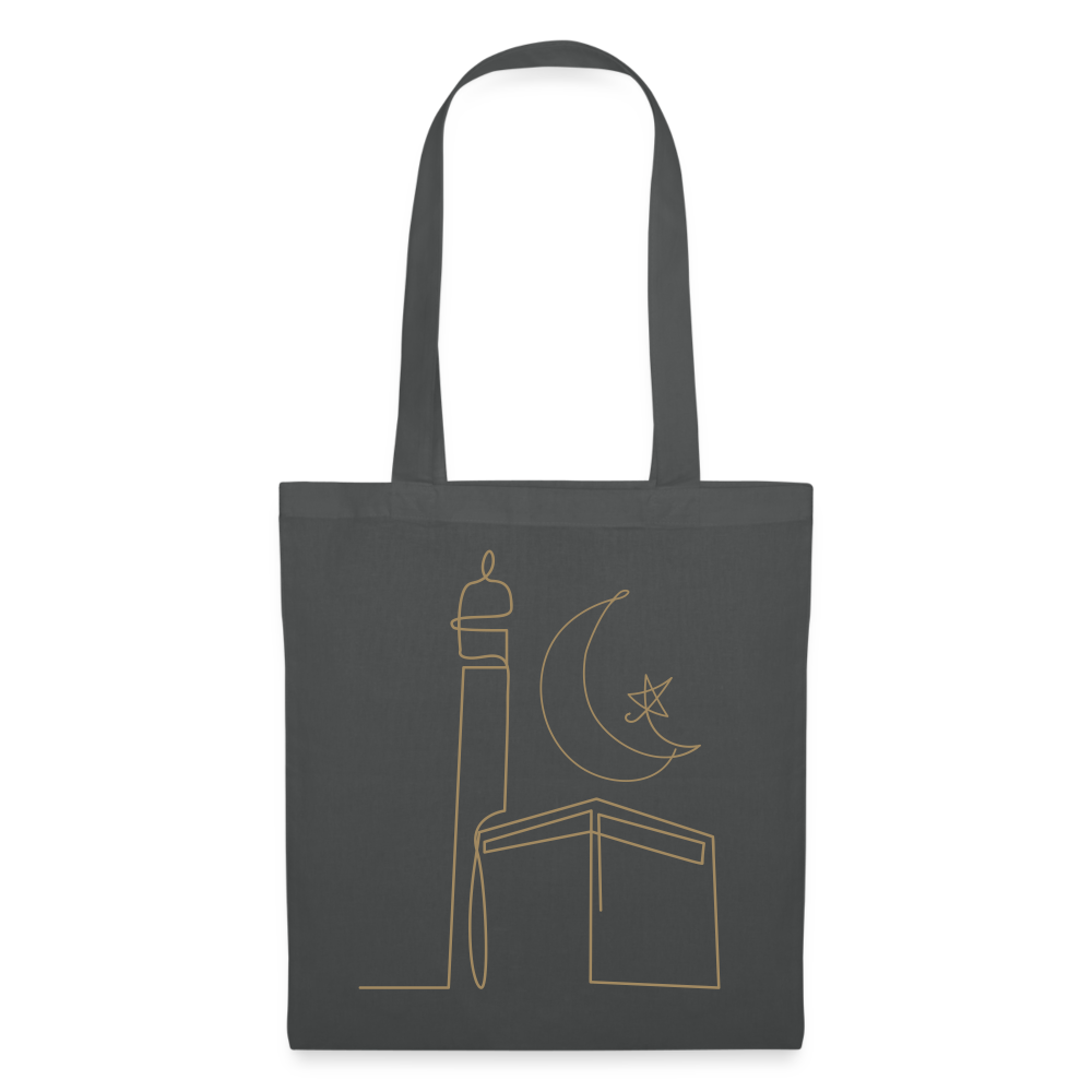 Tote Bag - RAMADAN - gris graphite