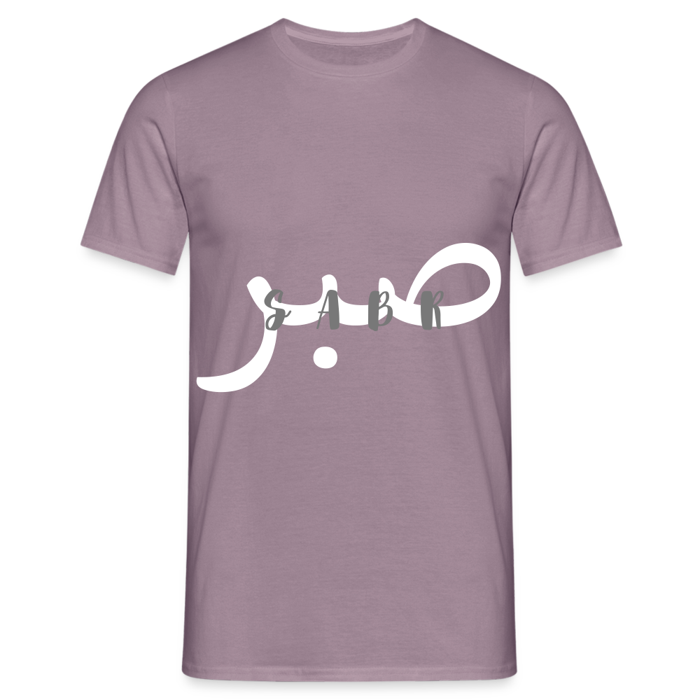 T-shirt Homme - SABR - mauve gris 