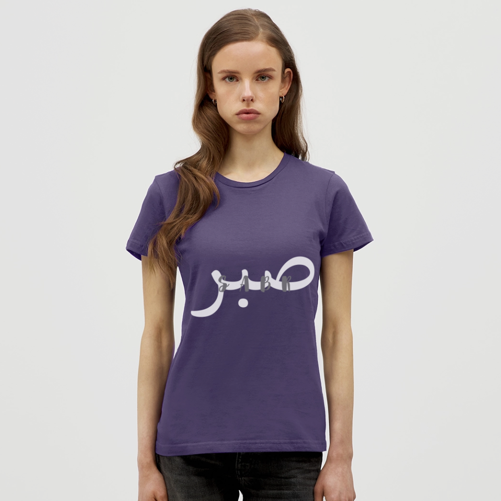 T-shirt Femme - SABR - violet foncé