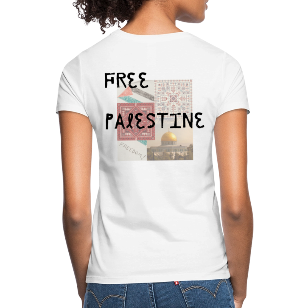 T-shirt - PALESTINE - blanc