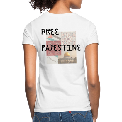 T-shirt - PALESTINE - blanc