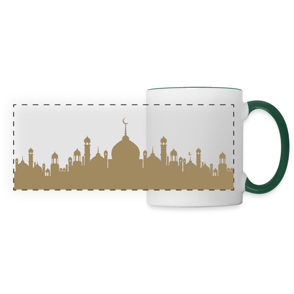 Mug panoramique - RAMADAN - blanc/vert foncé