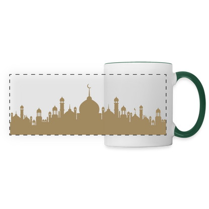 Mug panoramique - RAMADAN - blanc/vert foncé