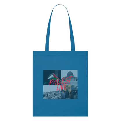 Tote bag bio - bleu royal