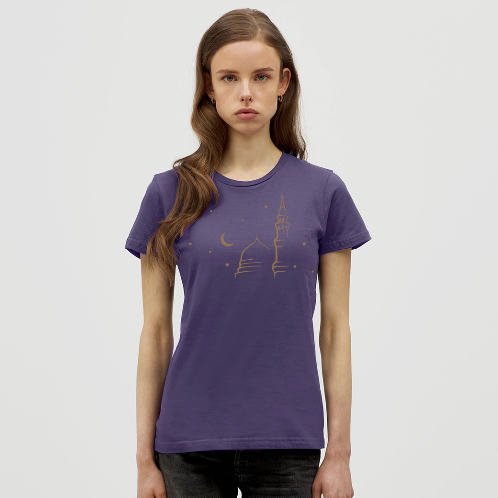 T-shirt Femme - RAMADAN - violet foncé