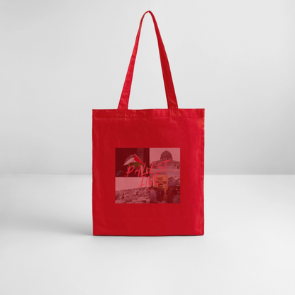 Tote bag bio - rouge