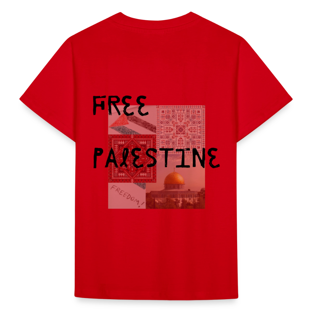 T-shirt Enfant - PALESTINE - rouge