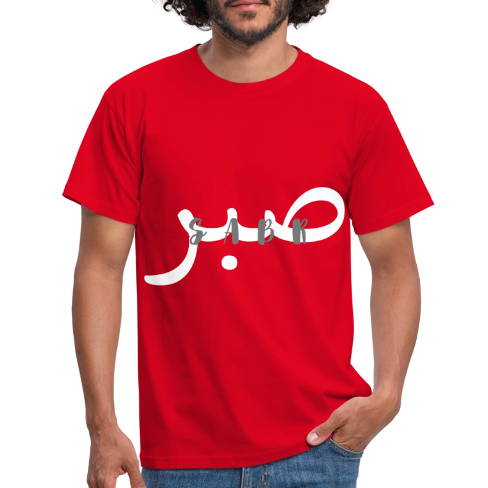 T-shirt Homme - SABR - rouge