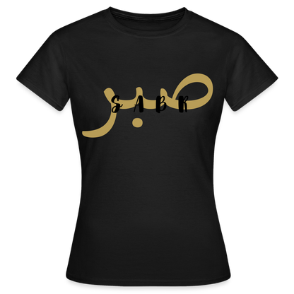 T-shirt Femme - SABR - noir