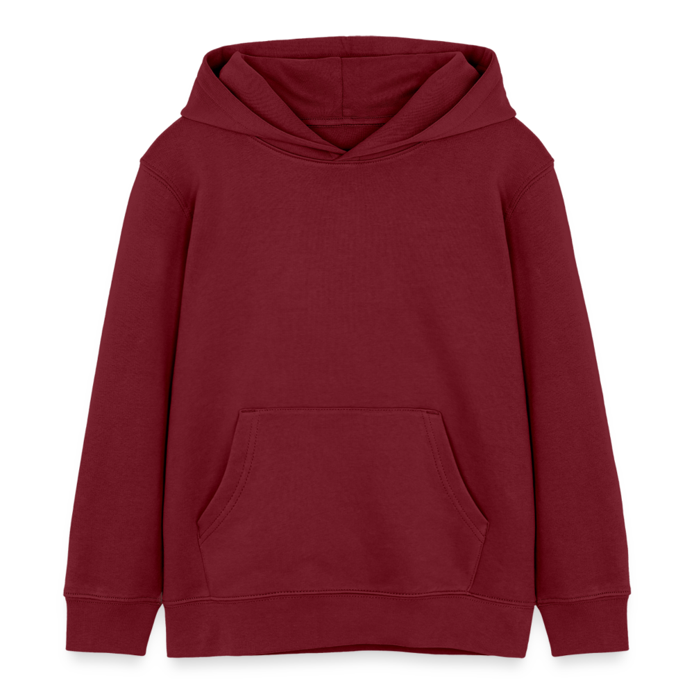 Sweat à capuche bio Mini  Enfant - PALESTINE - bordeaux