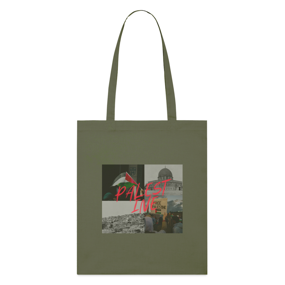 Tote bag bio - kaki