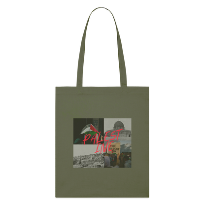 Tote bag bio - kaki