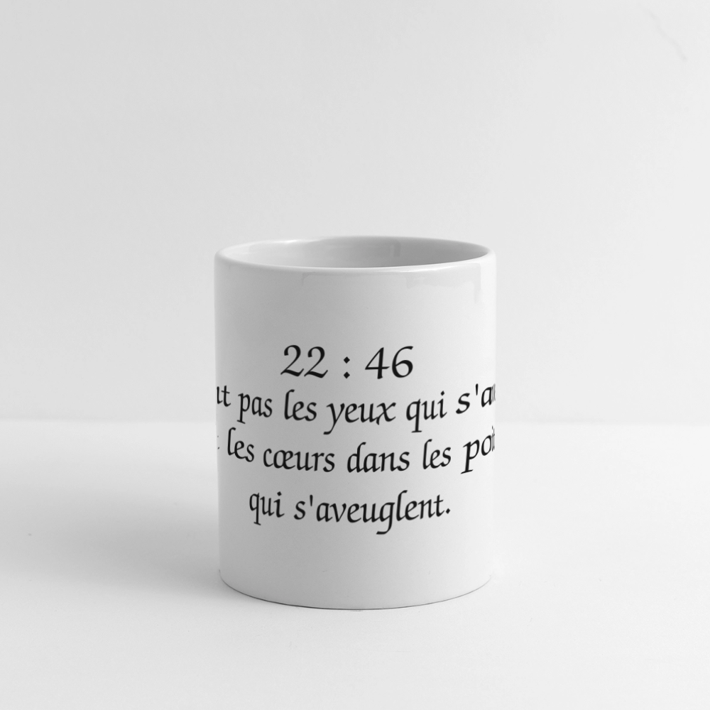 Mug panoramique - QURAN - blanc