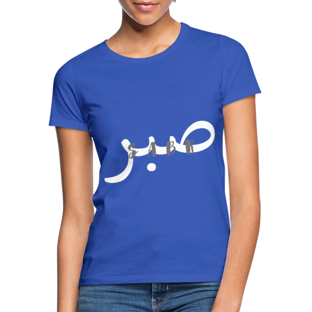 T-shirt Femme - SABR - bleu royal