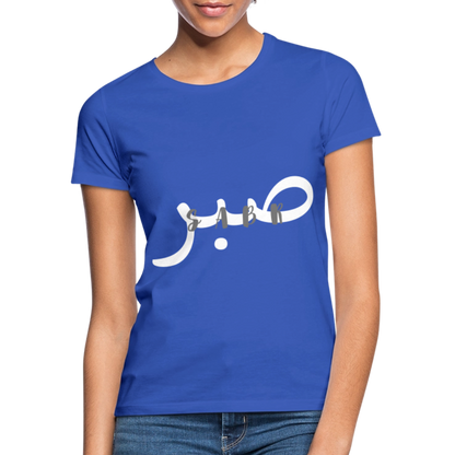 T-shirt Femme - SABR - bleu royal