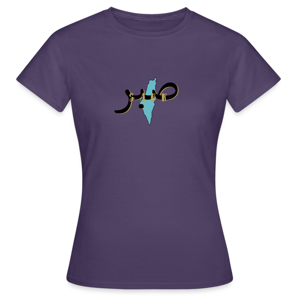 T-shirt Femme - SABR - violet foncé