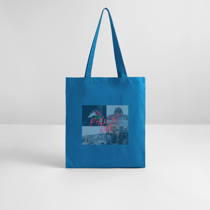 Tote bag bio - bleu royal