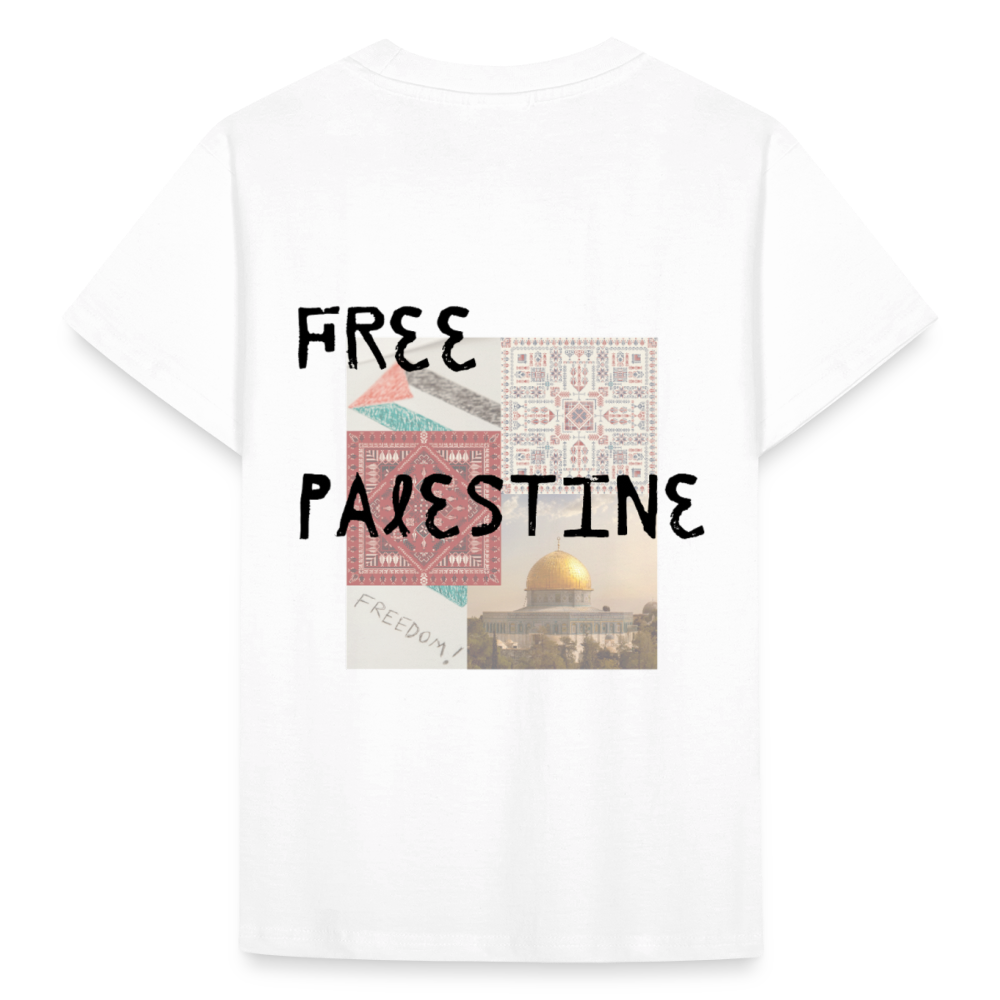 T-shirt Enfant - PALESTINE - blanc