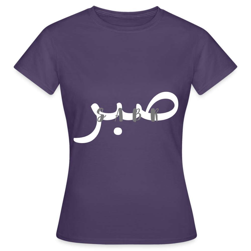 T-shirt Femme - SABR - violet foncé