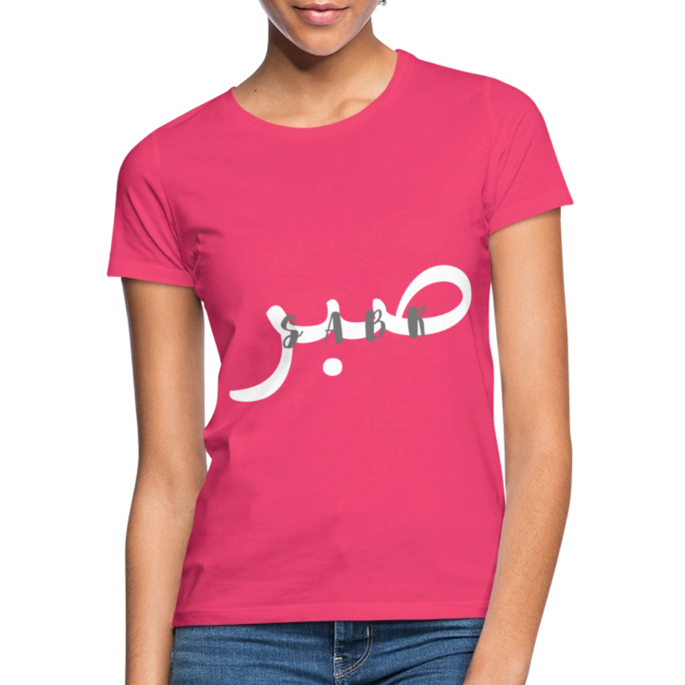 T-shirt Femme - SABR - rose azalée