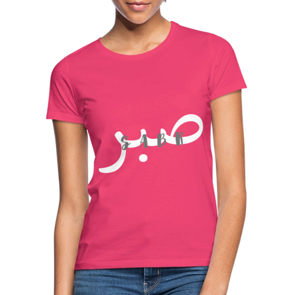 T-shirt Femme - SABR - rose azalée