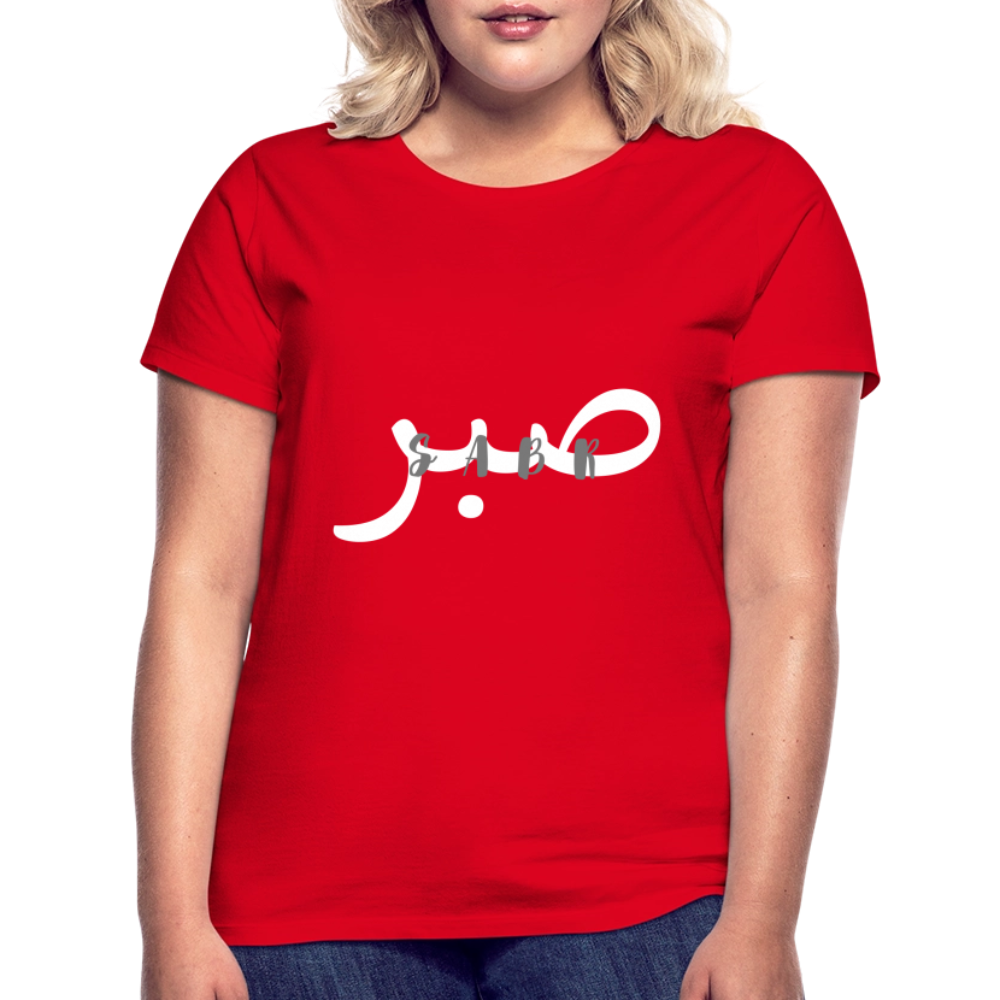 T-shirt Femme - SABR - rouge