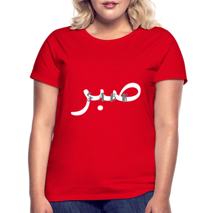 T-shirt Femme - SABR - rouge