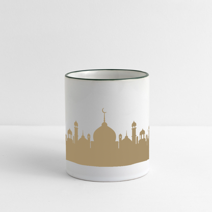 Mug panoramique - RAMADAN - blanc/vert foncé