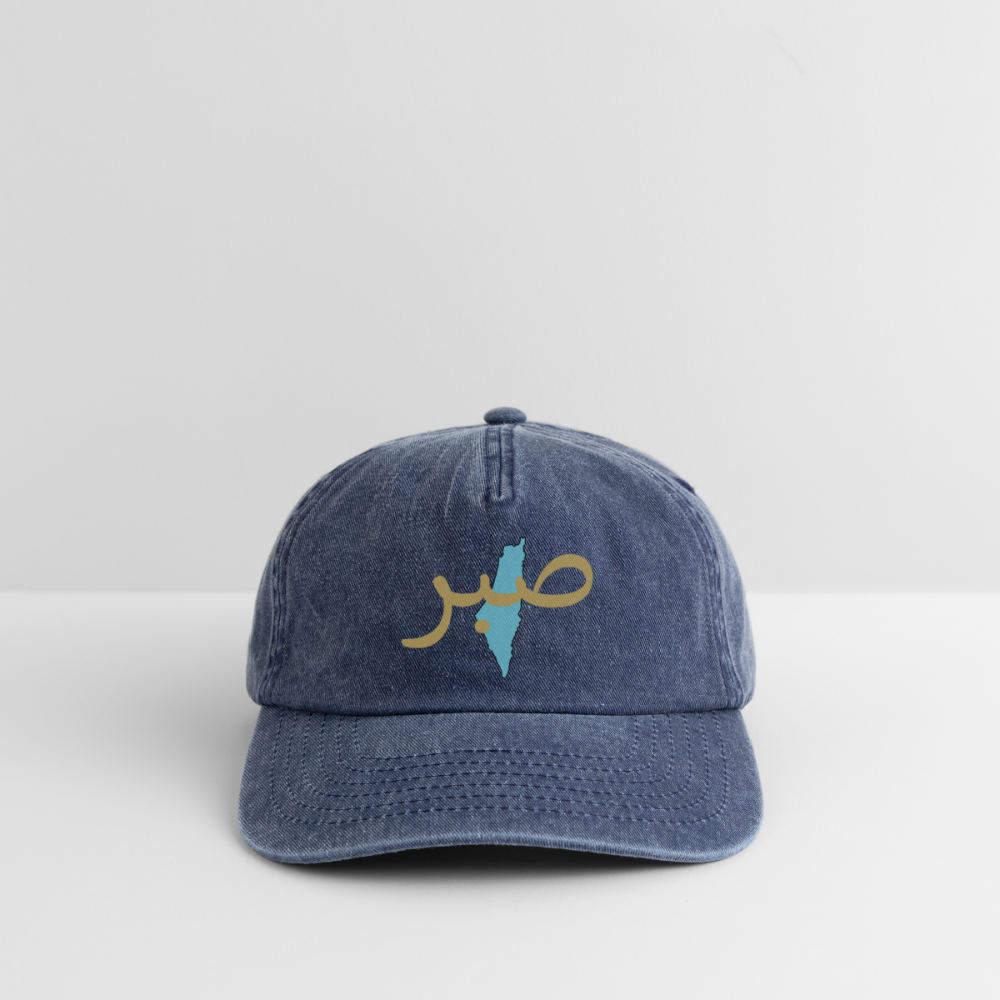 Casquette vintage décontractée - vintage bleu jeans