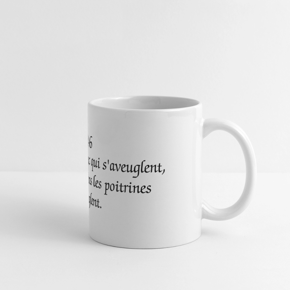 Mug panoramique - QURAN - blanc