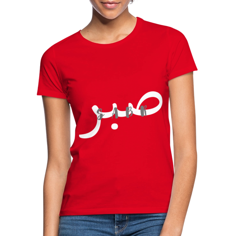 T-shirt Femme - SABR - rouge