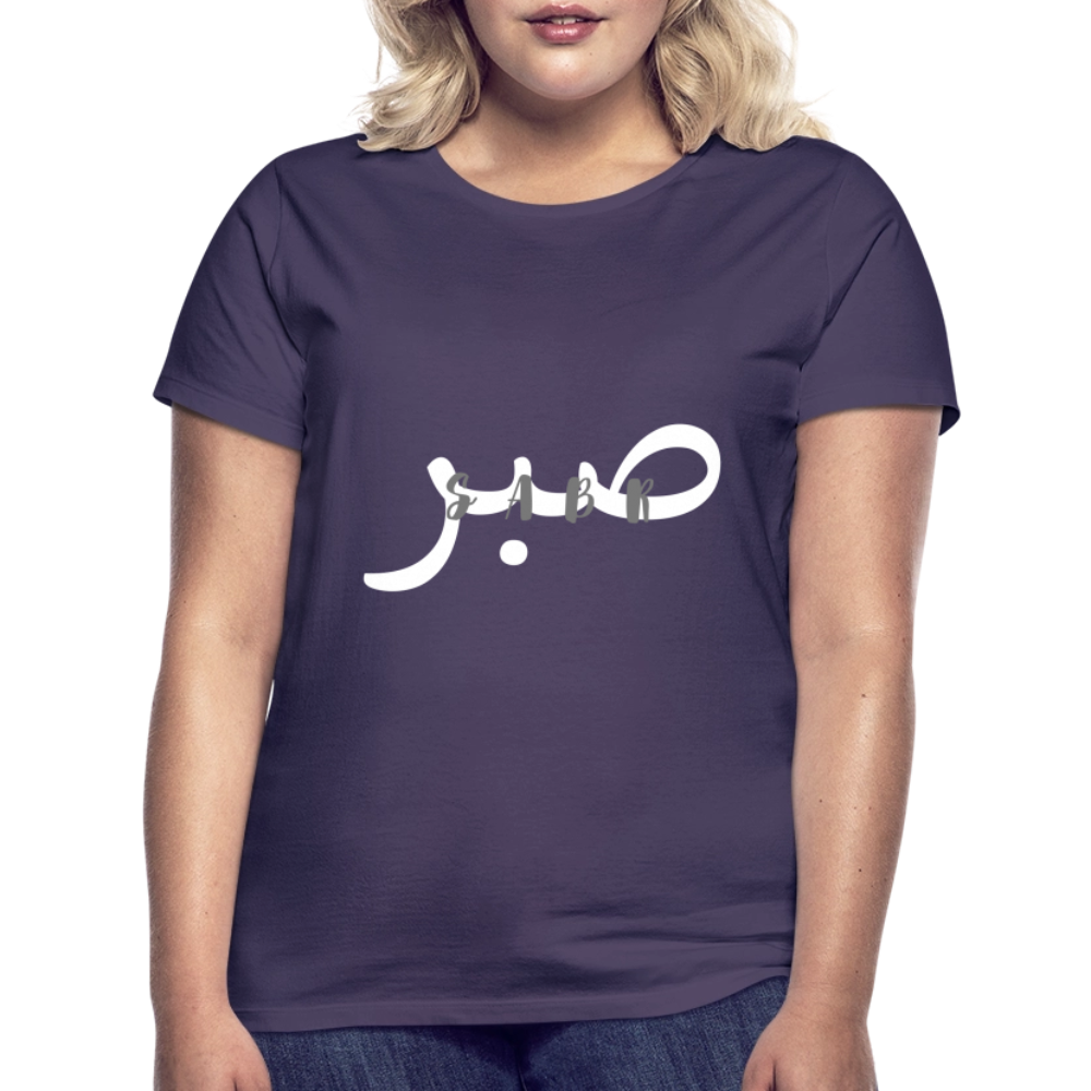 T-shirt Femme - SABR - violet foncé