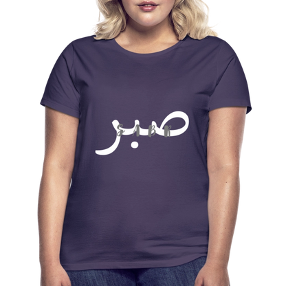 T-shirt Femme - SABR - violet foncé