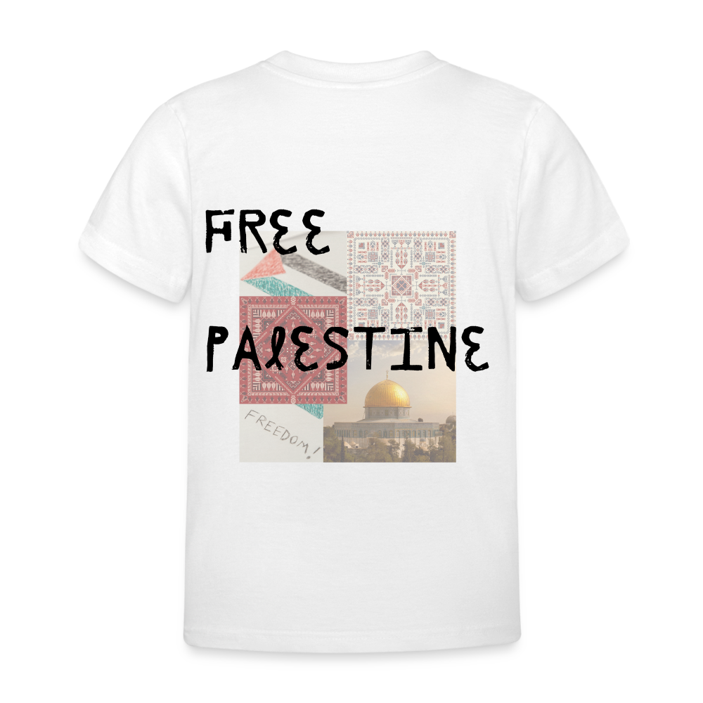 T-shirt Enfant - PALESTINE - blanc