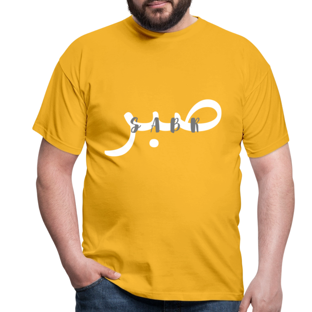 T-shirt Homme - SABR - jaune