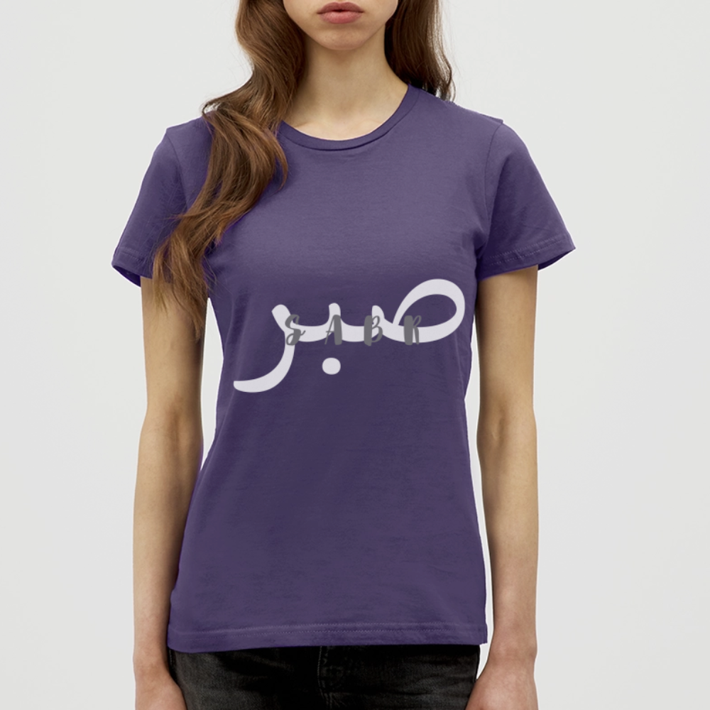 T-shirt Femme - SABR - violet foncé