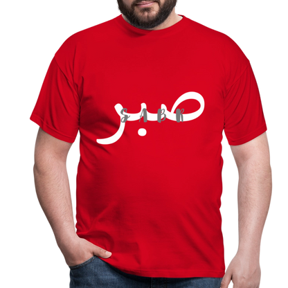 T-shirt Homme - SABR - rouge