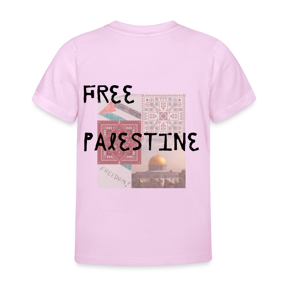 T-shirt Enfant - PALESTINE - rose clair