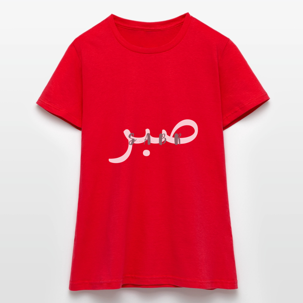 T-shirt Femme - SABR - rouge