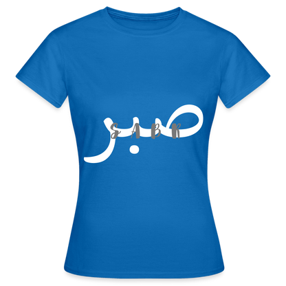 T-shirt Femme - SABR - bleu royal