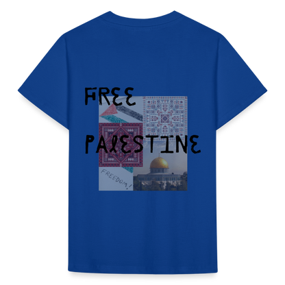 T-shirt Enfant - PALESTINE - bleu royal