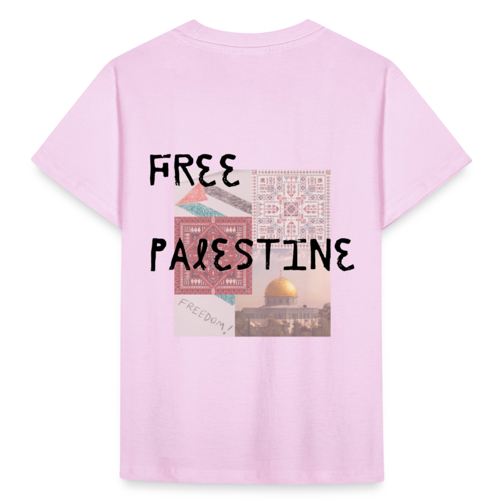 T-shirt Enfant - PALESTINE - rose clair