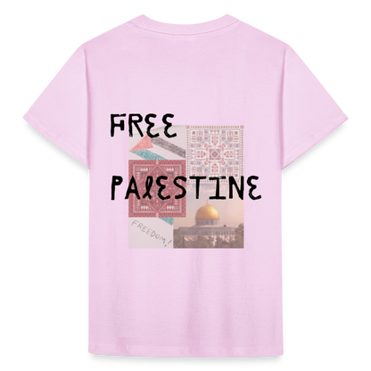 T-shirt Enfant - PALESTINE - rose clair