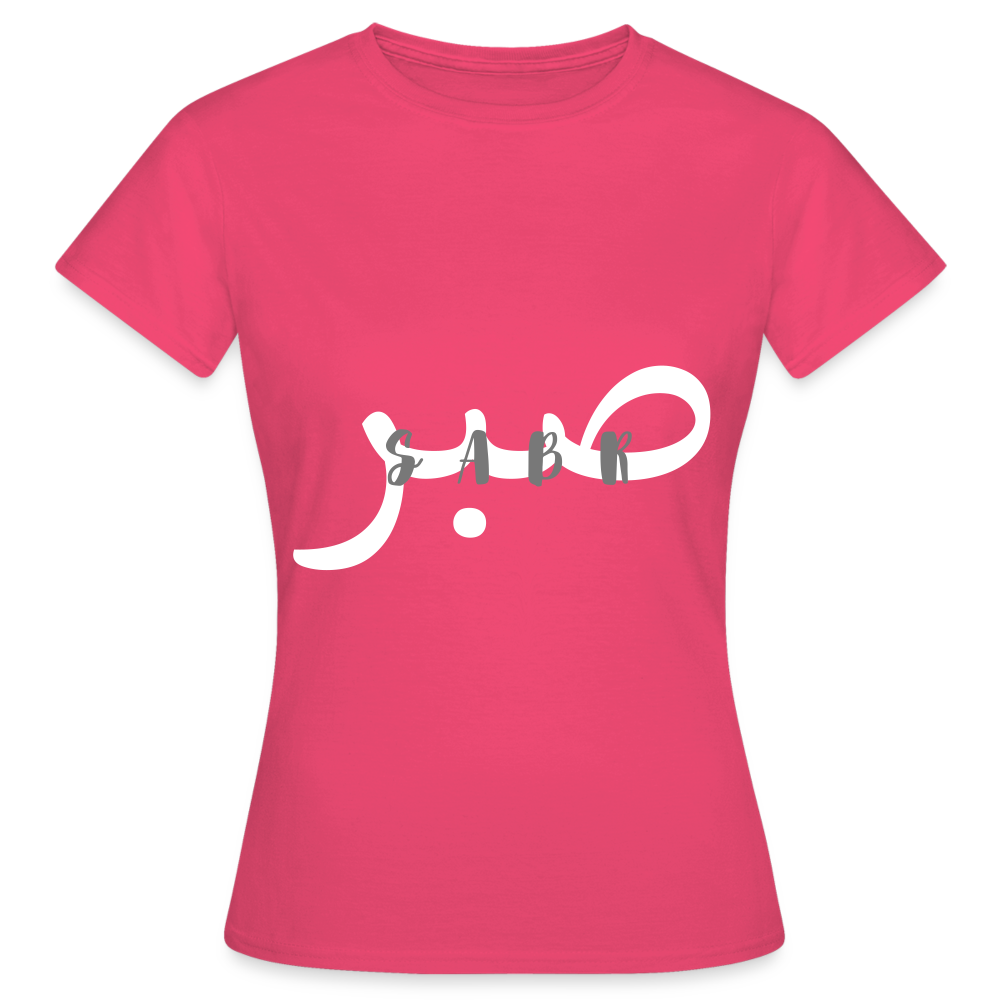 T-shirt Femme - SABR - rose azalée