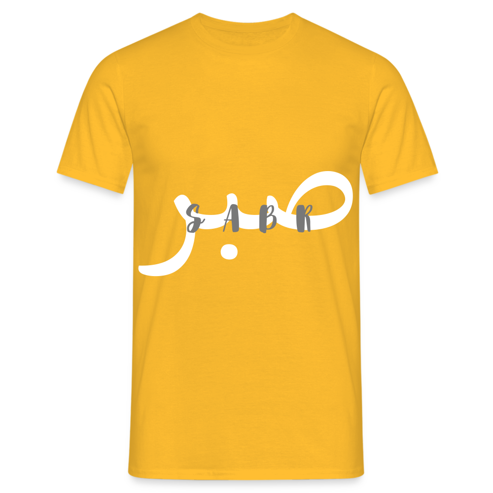 T-shirt Homme - SABR - jaune