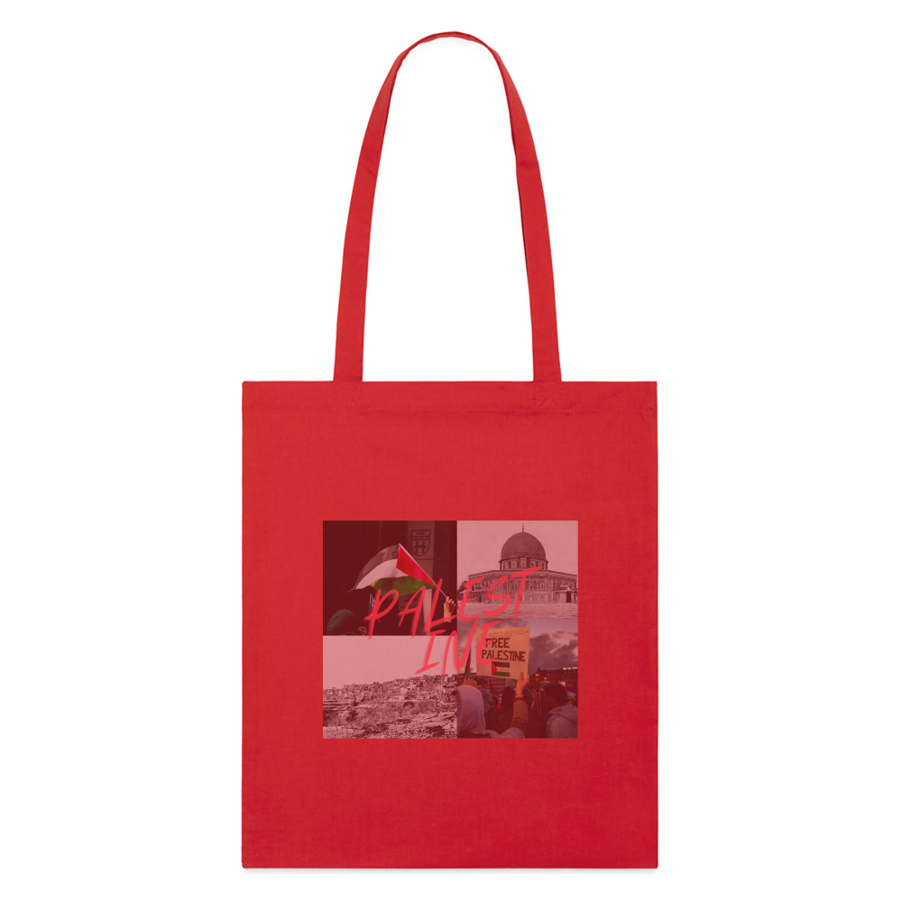 Tote bag bio - rouge